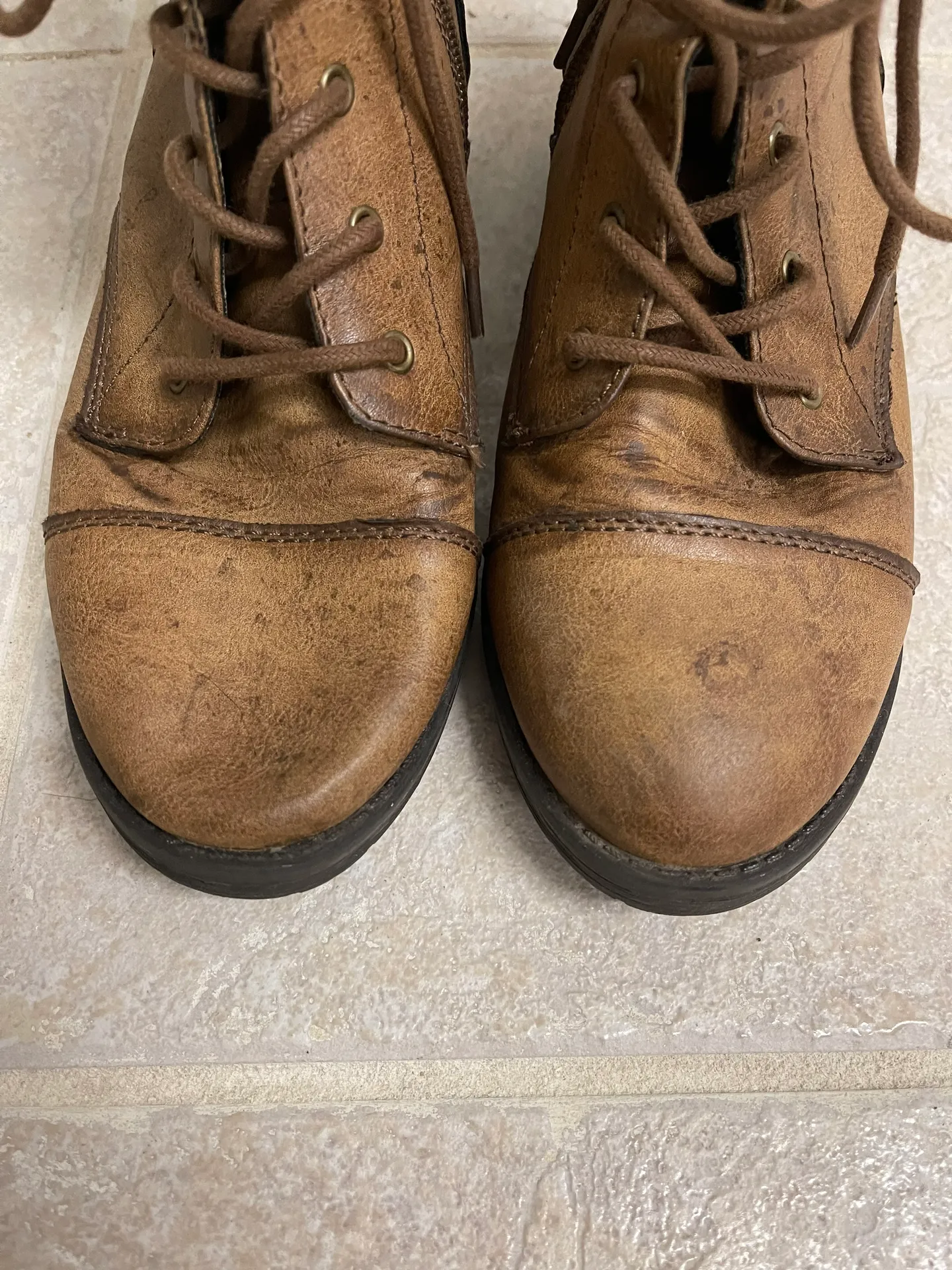 Rampage Combat Boots - Brown - Image 3