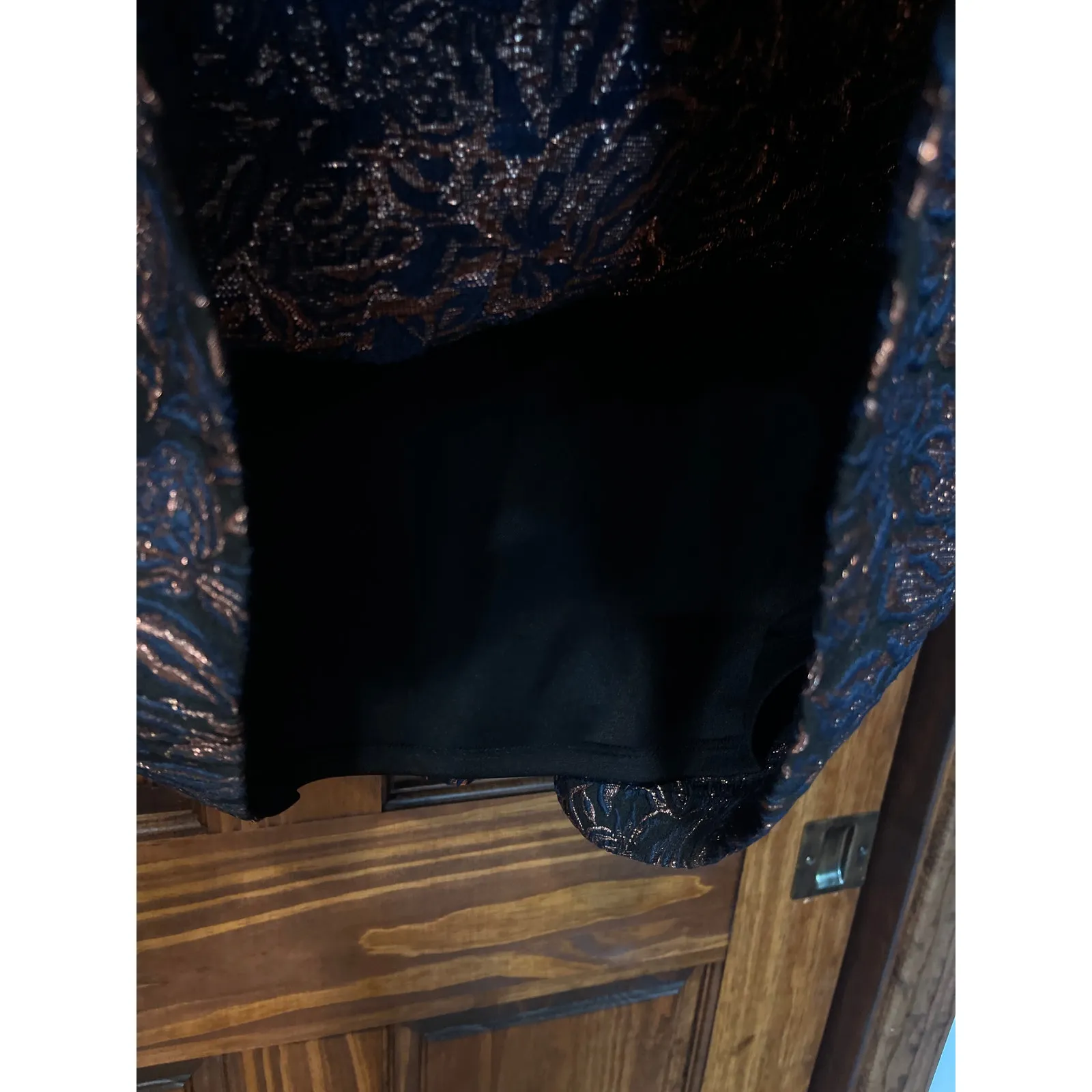 Betsy Johnson Jacquard fit and flare dress size 8 - Image 3