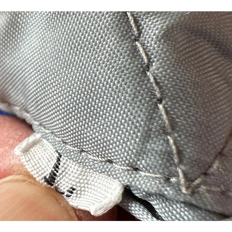 University of Montana Grizzlies Plaid Flannel Shirt LARGE Oversize Football Griz Red - Image 5