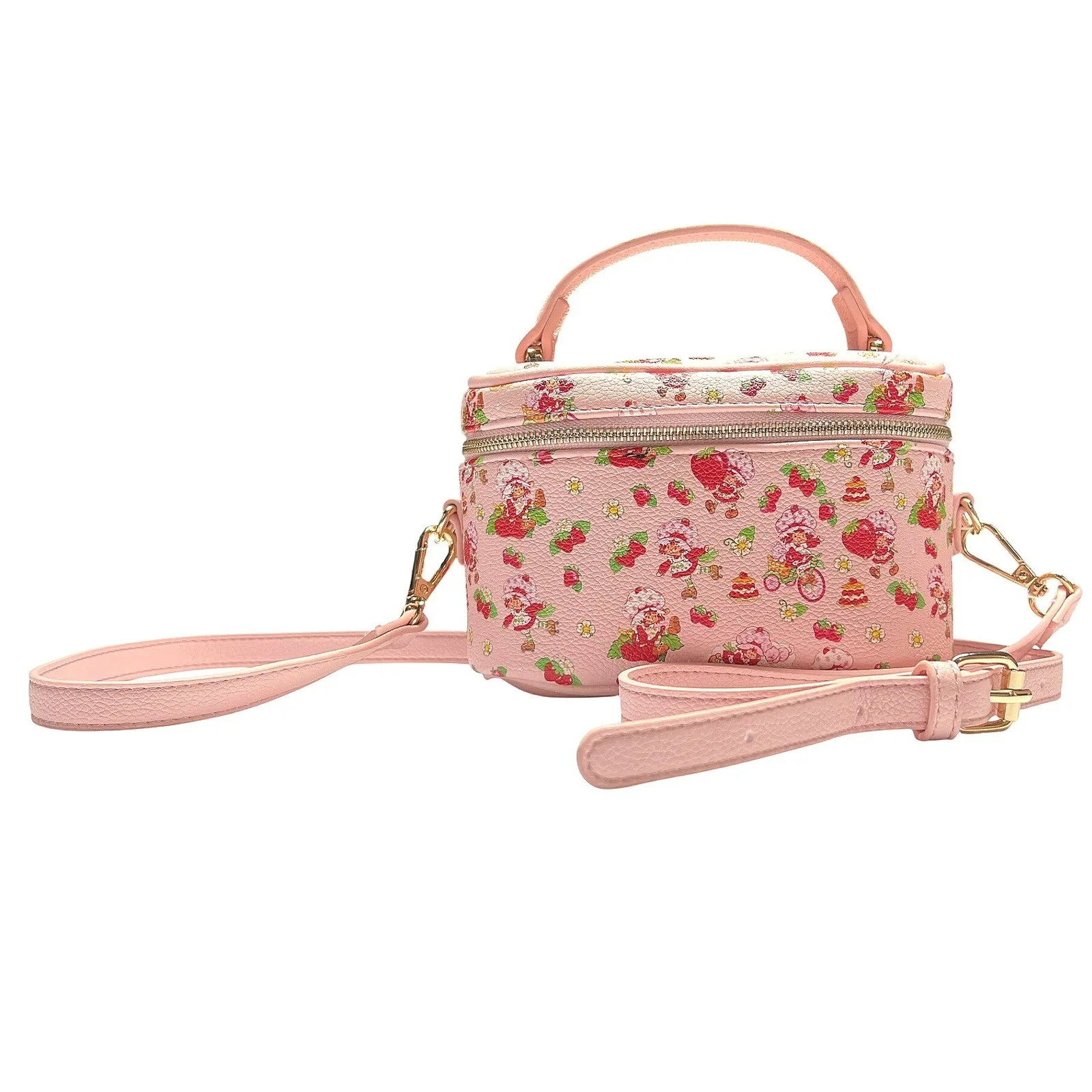 Skinnydip London x Strawberry Shortcake Pink Floral Crossbody Bag NWOT - Image 3
