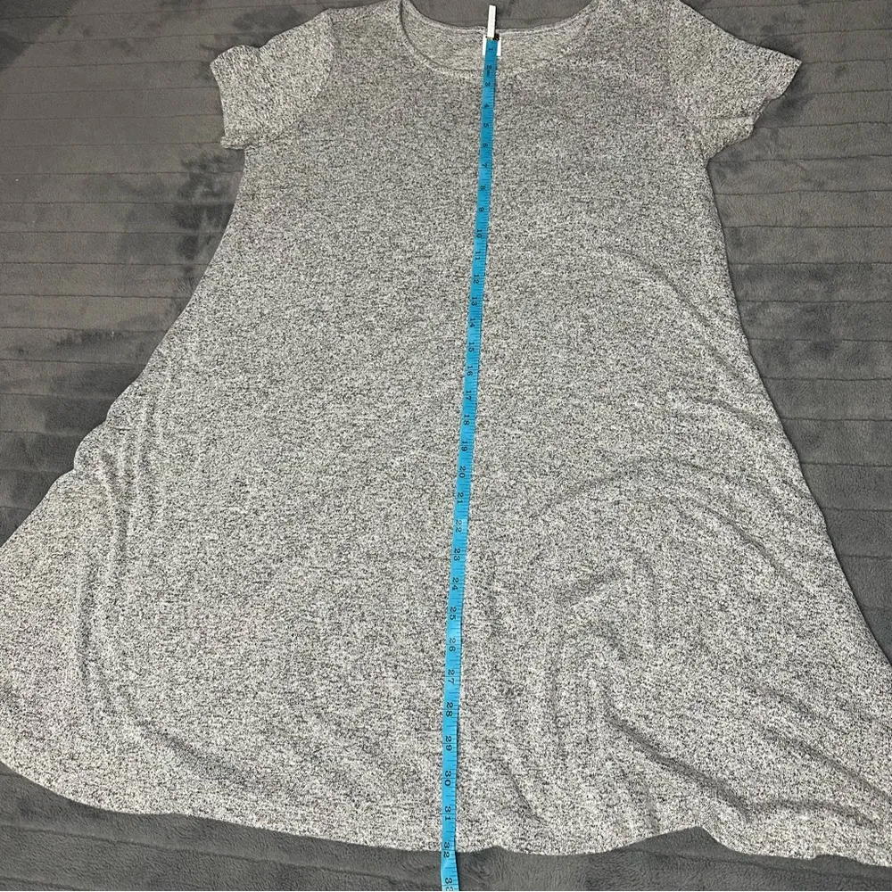 Old Navy Gray A-line Midi Dress - Image 13