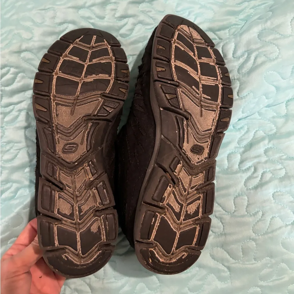 Skechers Womens Gratis In Motion Black Casual Shoes Sneakers Size 8.5 - Image 3