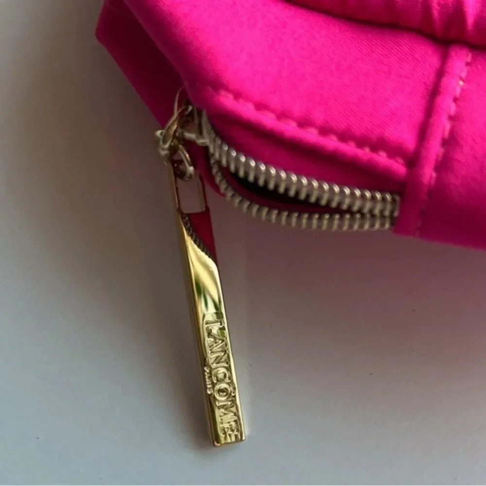 Lancôme • Wink and Makeup Neon Pink Makeup Cosmetic Bag - Image 2