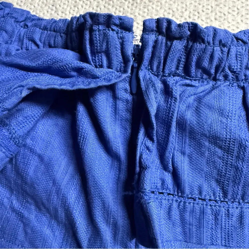 Free People Frills and Thrills One Piece Strapless Cotton Ruffle Romper Size L - Image 7