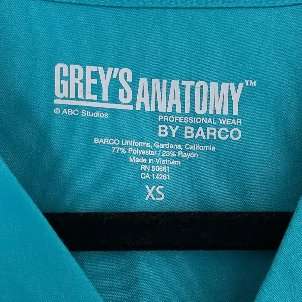 Grey's Anatomy Riley Mock Wrap Scrub Top - Image 8