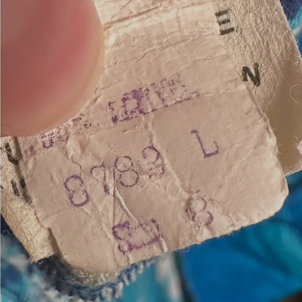 Vintage Maier Specialty Shope Honolulu Hawaiian Halter Maxi Dress Blue Size 8 - Image 14