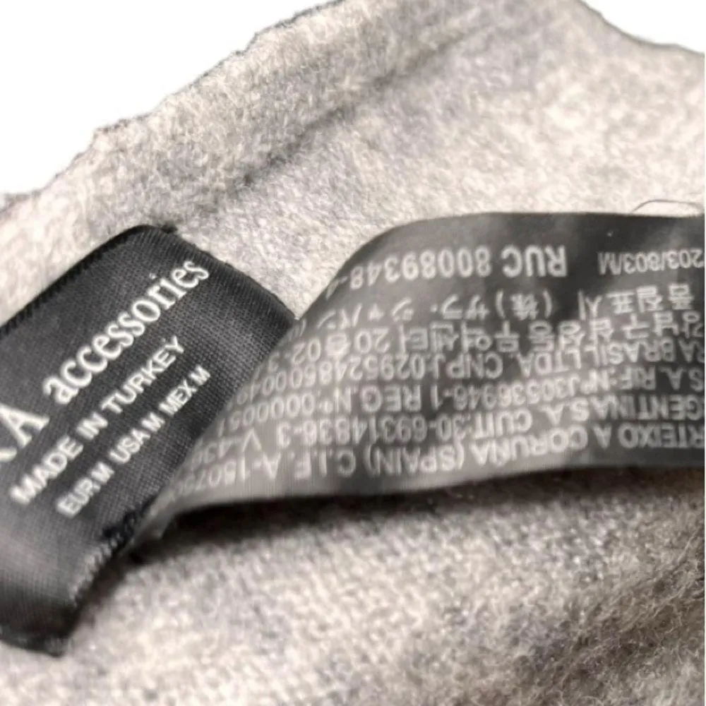 Zara stripe scarf oversized - Image 2