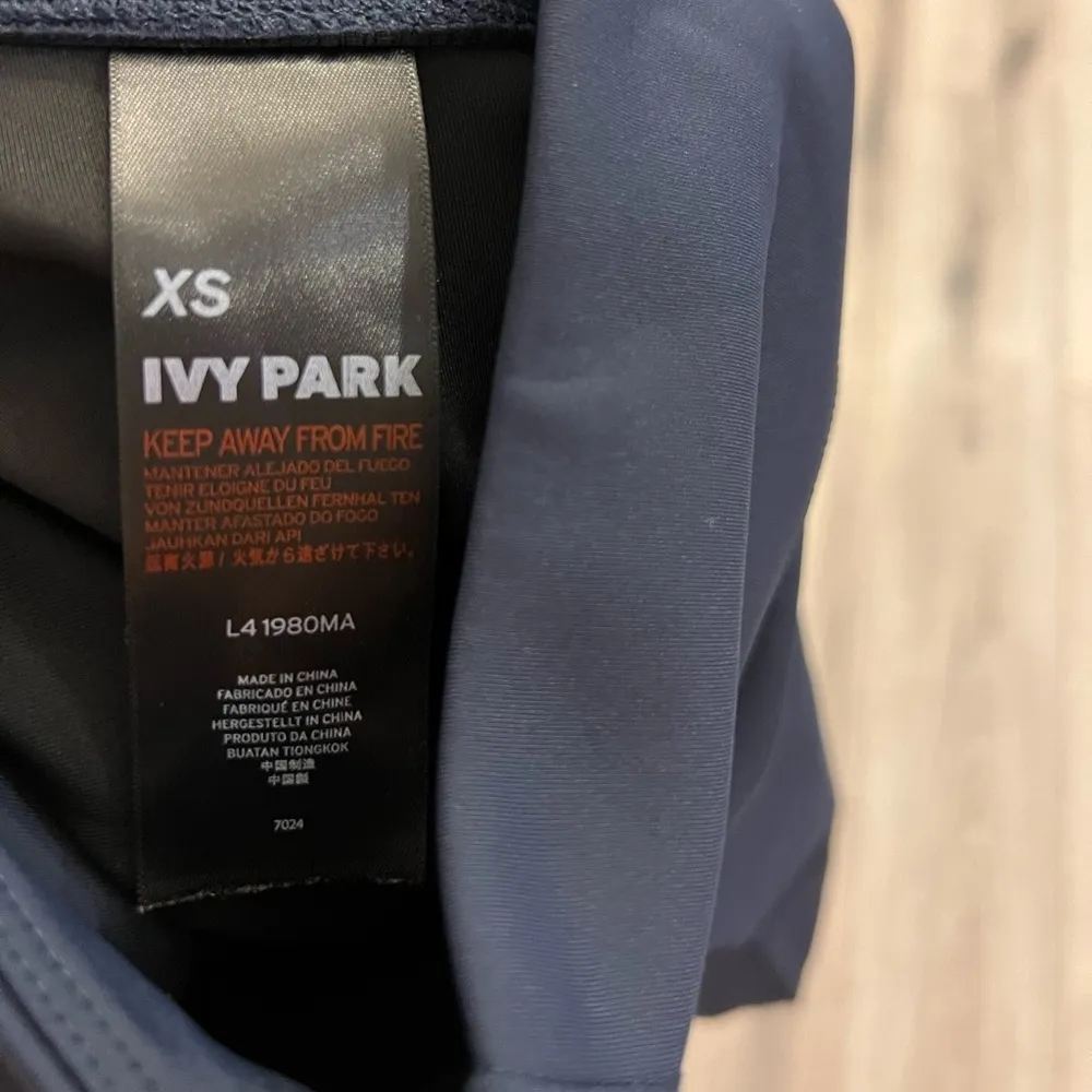 Ivy Park High Rise Athletic Leggings | Midnight Navy Blue | XS - Image 5