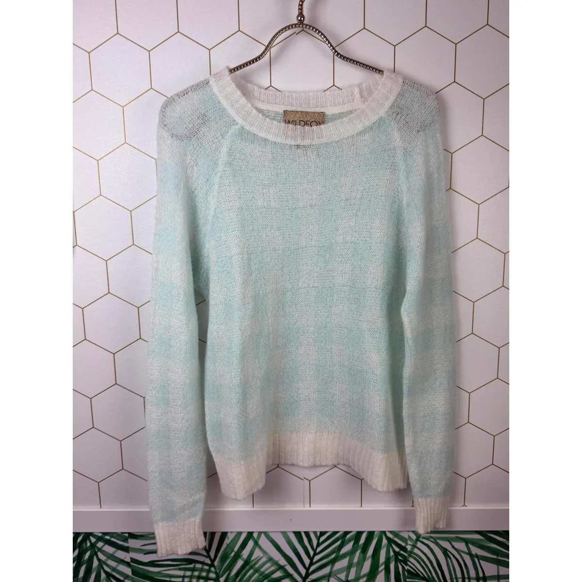 White Fox Boutique White Fox White Label Checked Lightweight Pullover - Size - Small - Image 5