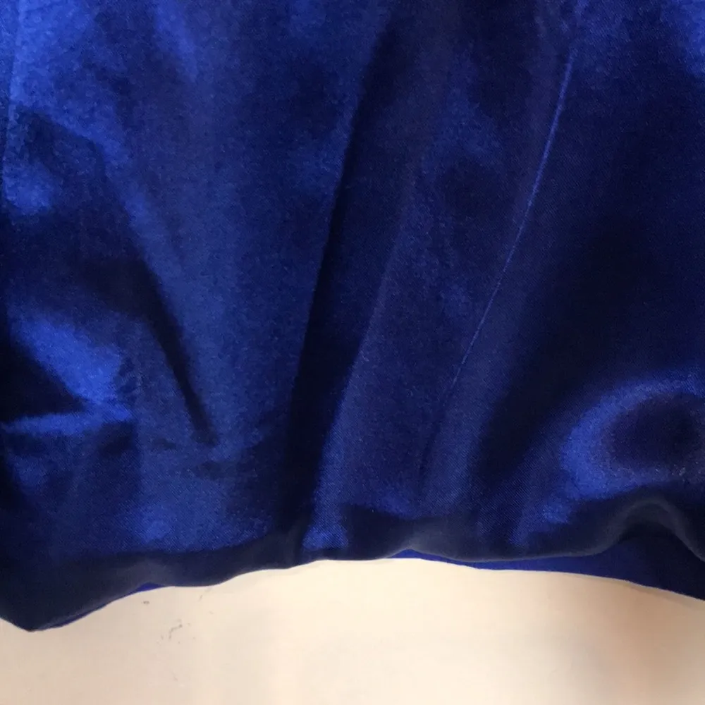 Laura Ashley Women’s Dark Blue Hidden Zipper Snap Button-Up Lightweight Jacket - Image 9