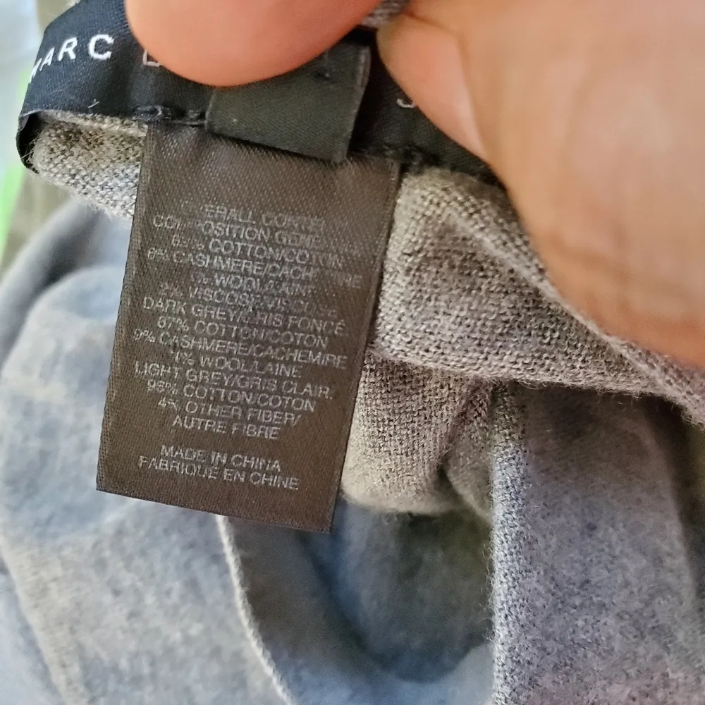 Marc by Marc jacobs gray striped cardigan sz M - Image 4