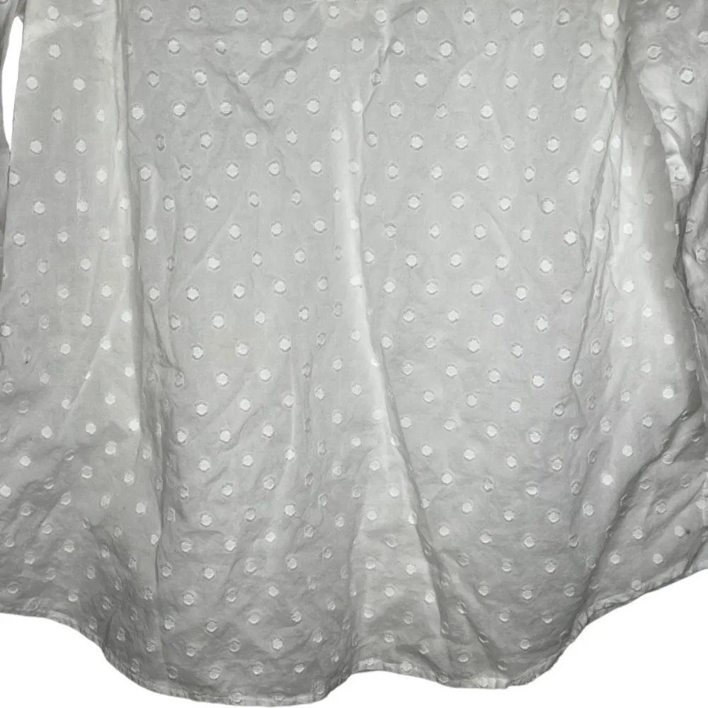 Van Heusen White Cotton‎ Top - Image 3