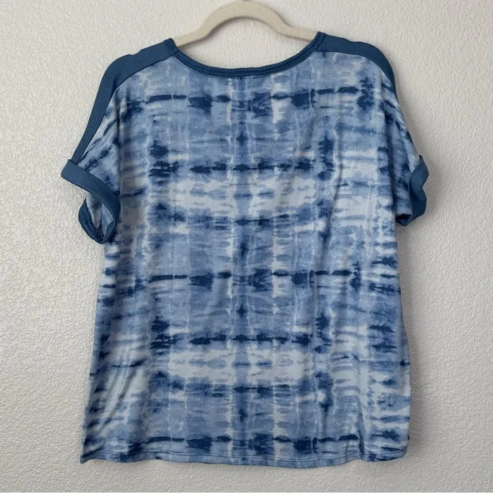 Lucky Brand Tie Dye Short Sleeves Very Soft Pajama Set, Sz XXL - Image 7