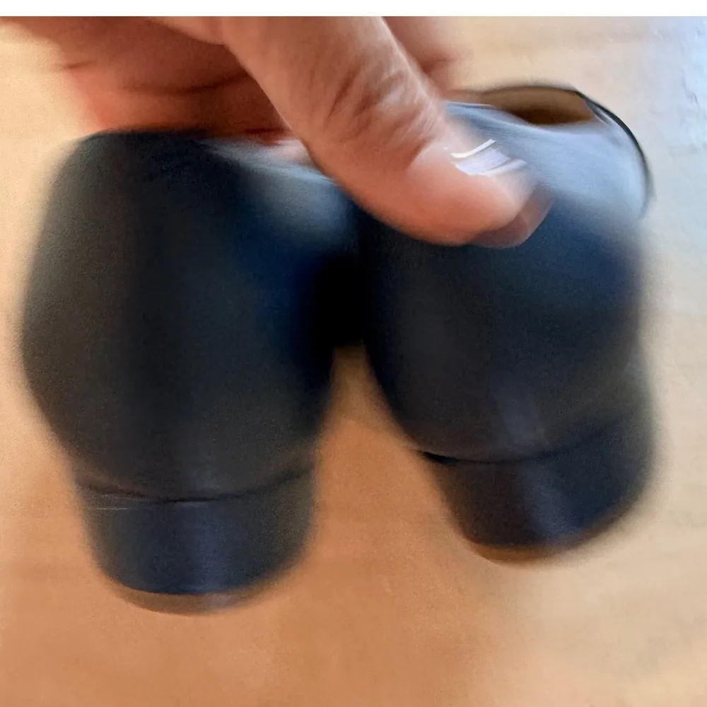 Cole Haan Leather Loafers Pointed Toe Dress Shoes Blue Size 7.5B - Image 6