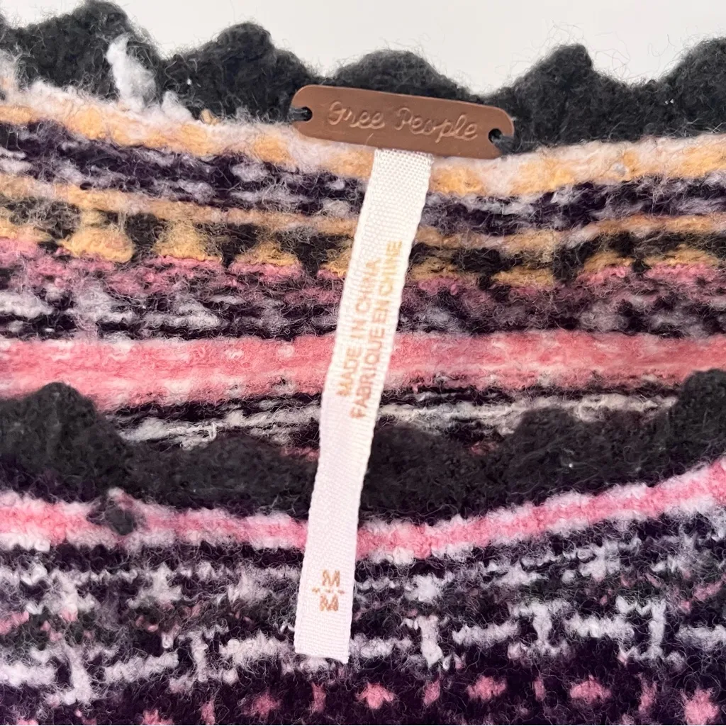 FREE PEOPLE Knit Babydoll Tank Top Medium - Image 7