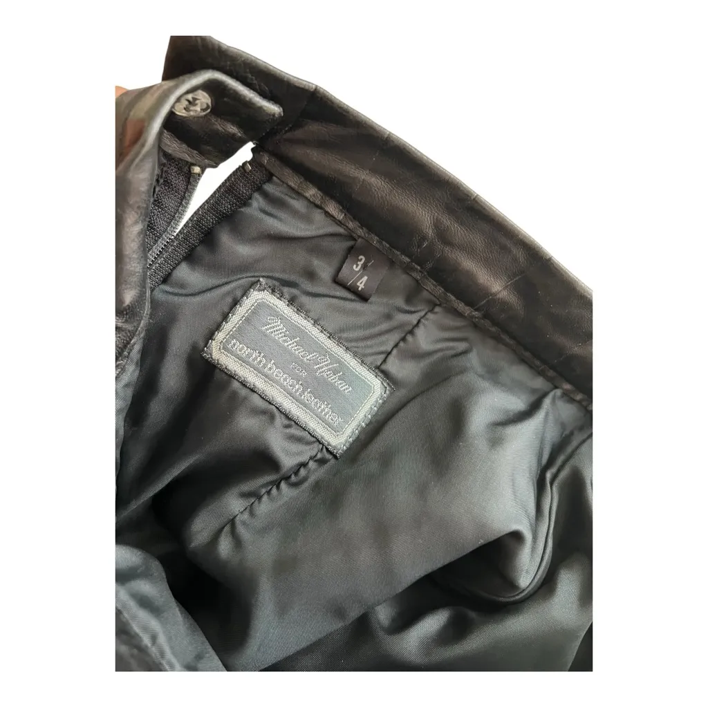 Vintage Michael Hoban North Beach Leather Croc - Image 3