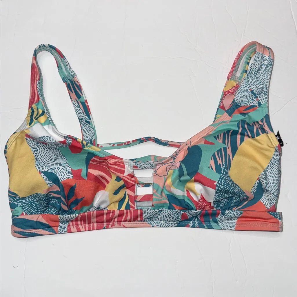 Hurley Multicolor Bikini Set large teen girls 2 piece - Image 5