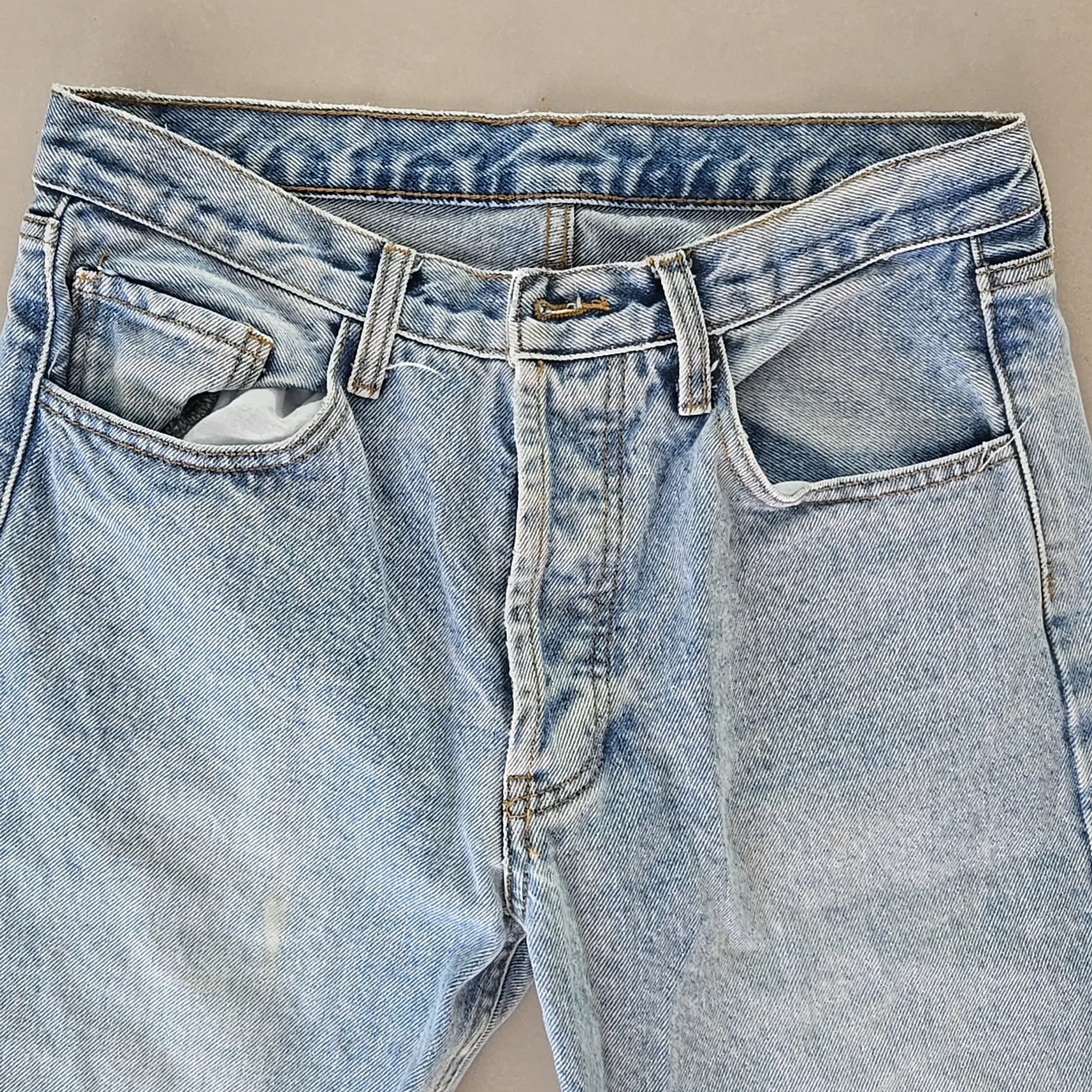 J. Galt Light Blue High Rise Denim Jeans Size M - Image 4