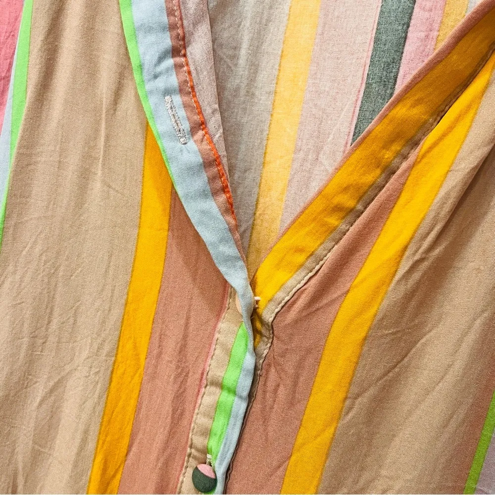 UMGEE boutique 3/4 STRIPE TUNIC size Small - Image 3