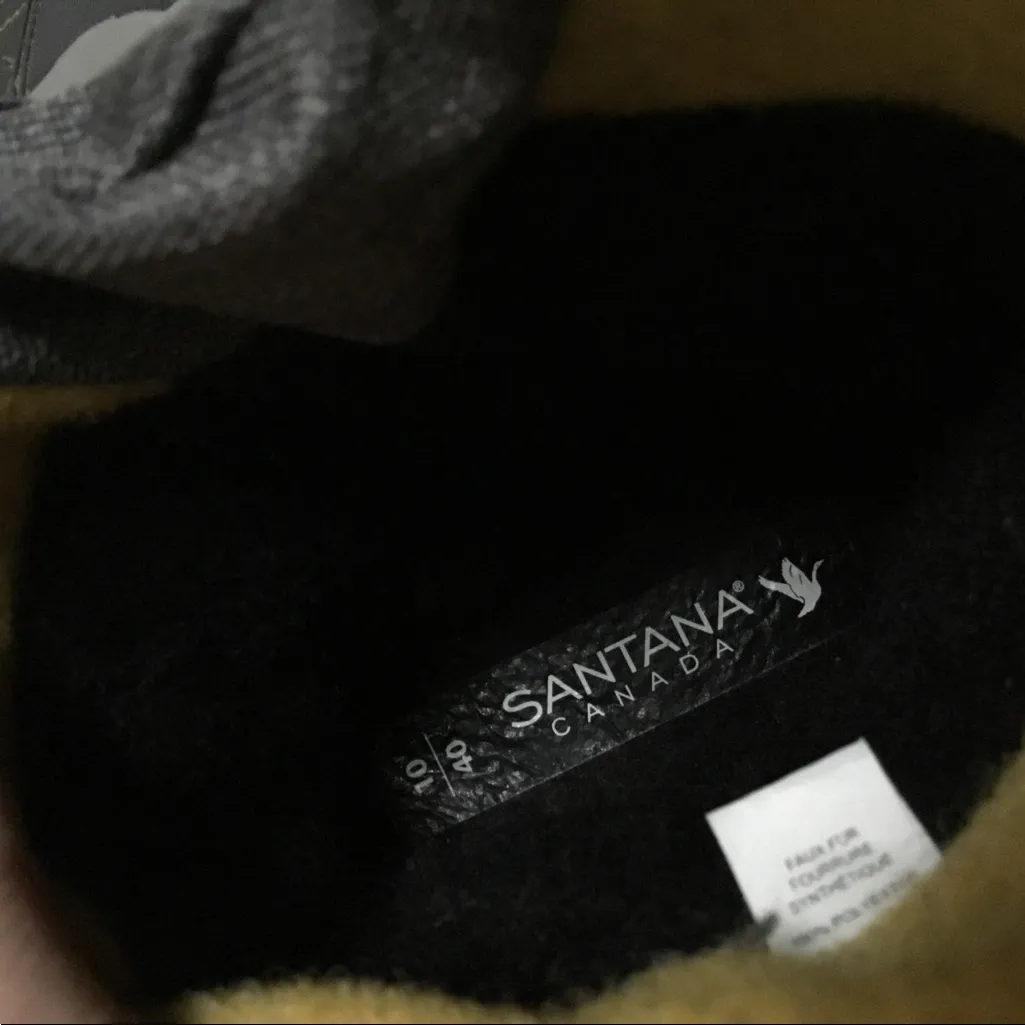 Women's winter CANADA SANTANA boots Yellow Size 10 - Image 11