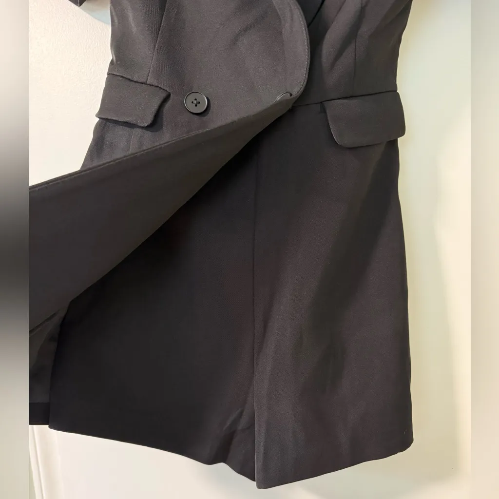 NWOT Endless Rose Double Breasted Blazer Romper Size XS - Image 5