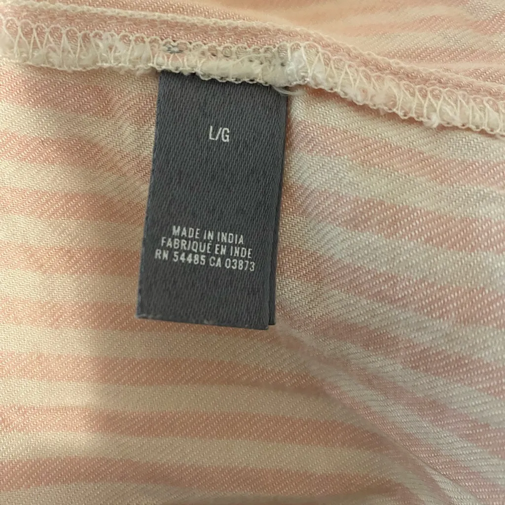 Aerie Pink Tunic Long Sleeve Dress Size L Cottagecore Fairy Boho - Image 6