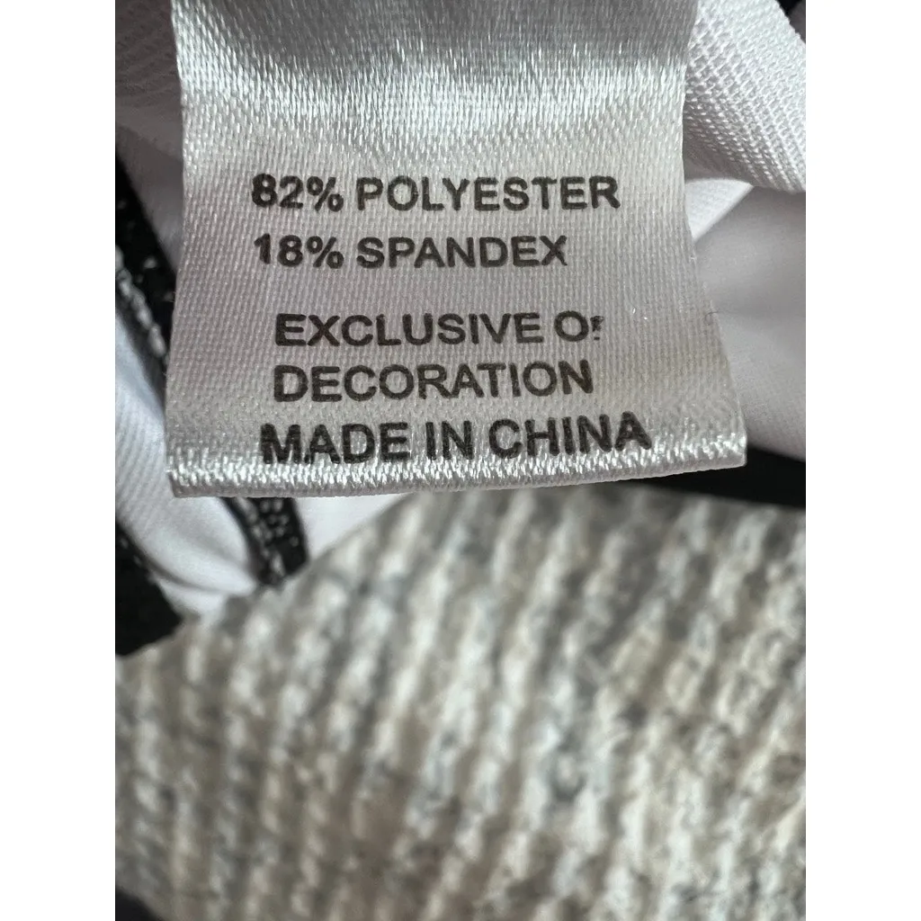 New Modlily Bikini Top 2XL Multi Pastel Full Coverage Molded Cups Built In Bra Size 2X - Image 4