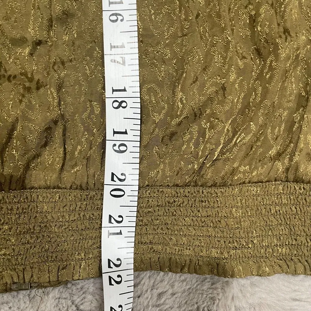 Maeve by Anthropologie Women's M Silky Bomber Jacket Modern Chic Trendy Layering - Image 13