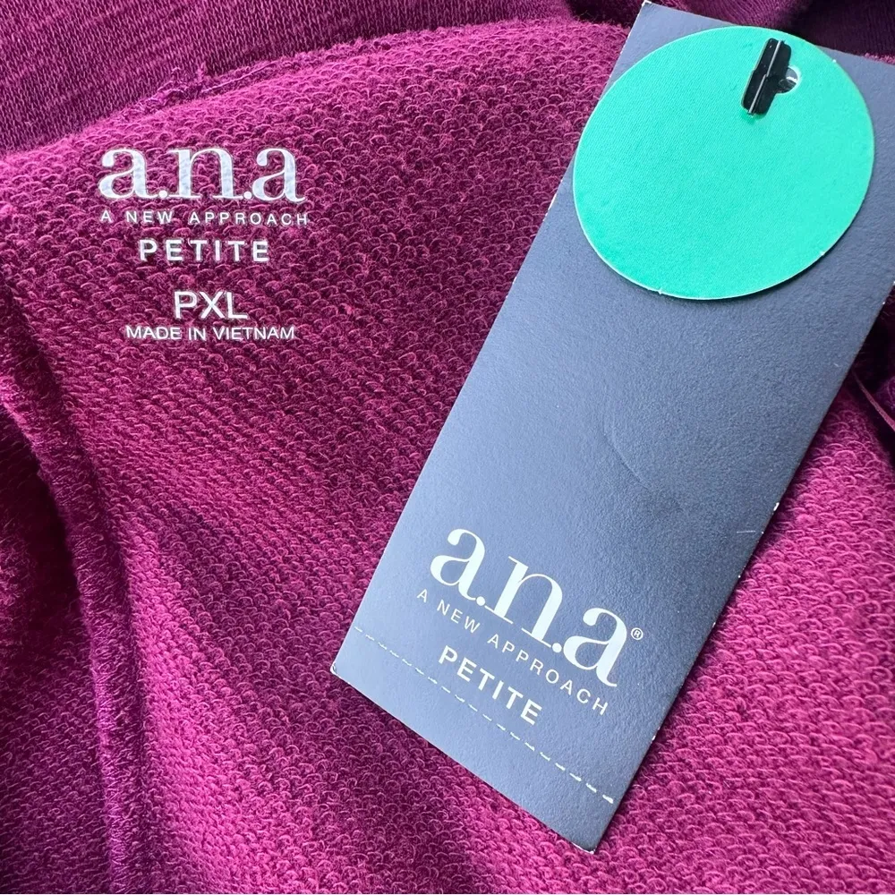 a.n.a A New Approach Deep Ruby Petite Top - Image 14