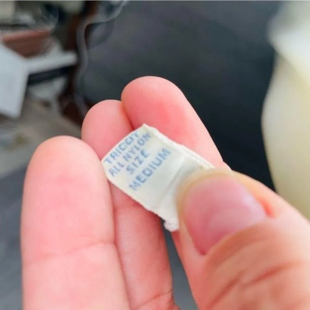 Vintage 50s vanity fair sheer nylon yellow nightgown linguine medium mrs maisel - Image 5