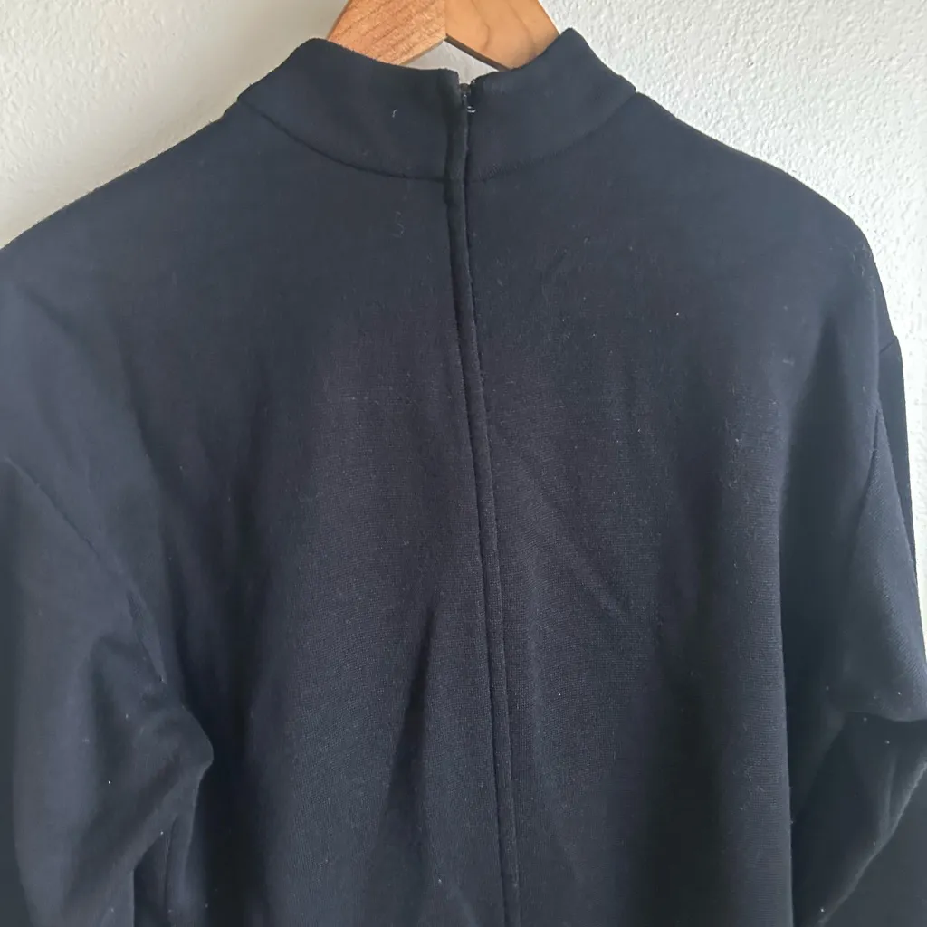 TALBOTS Mock Neck Dress. - Image 6