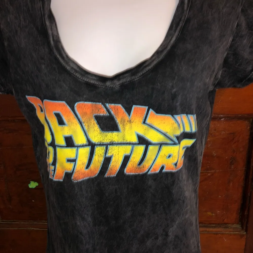 NWOT Back To The Future Women Top Size L - Image 8