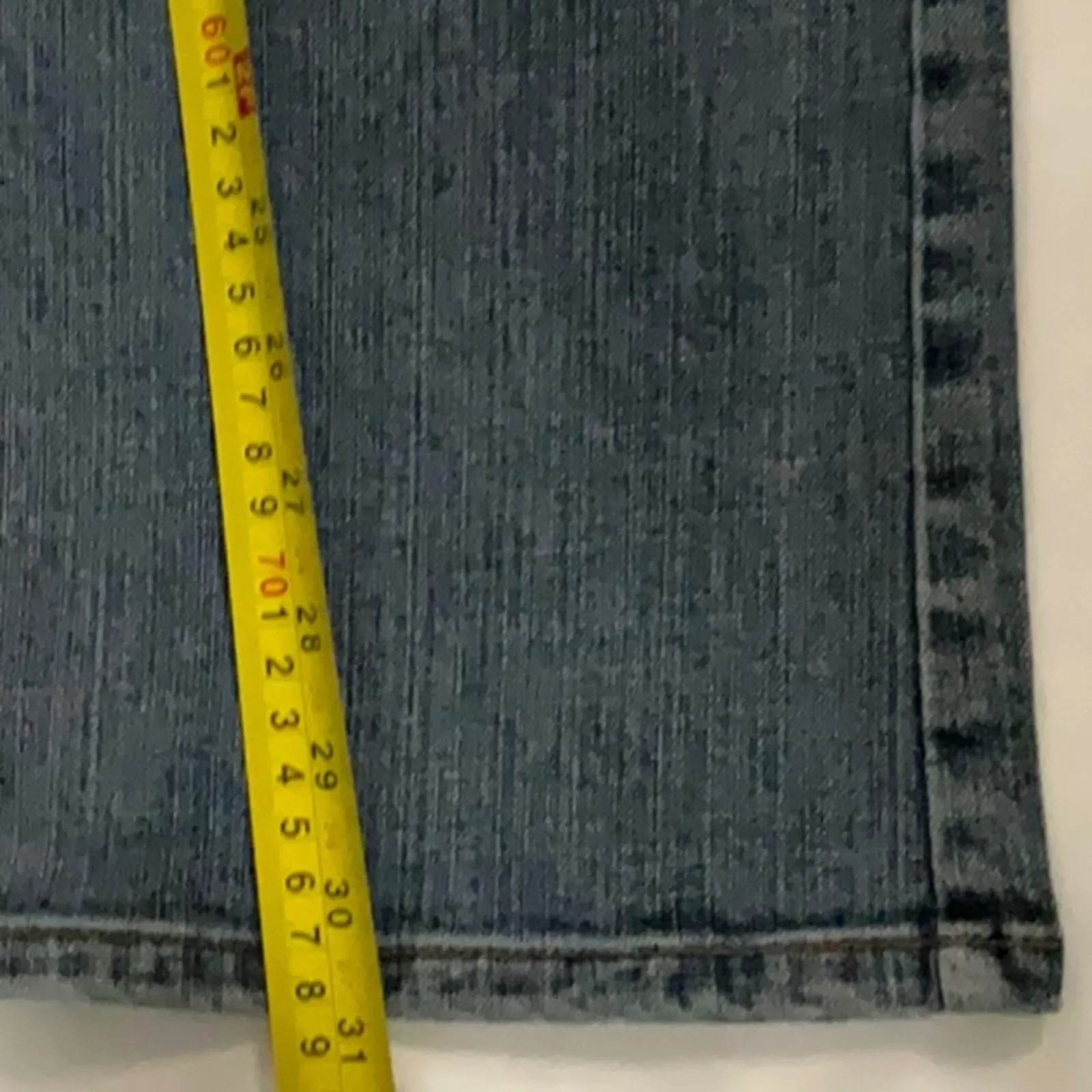 Juicy Couture Blue Y2K Flare Denim Bootcut Jeans 29 Casual Classic Preppy Indie - Image 8