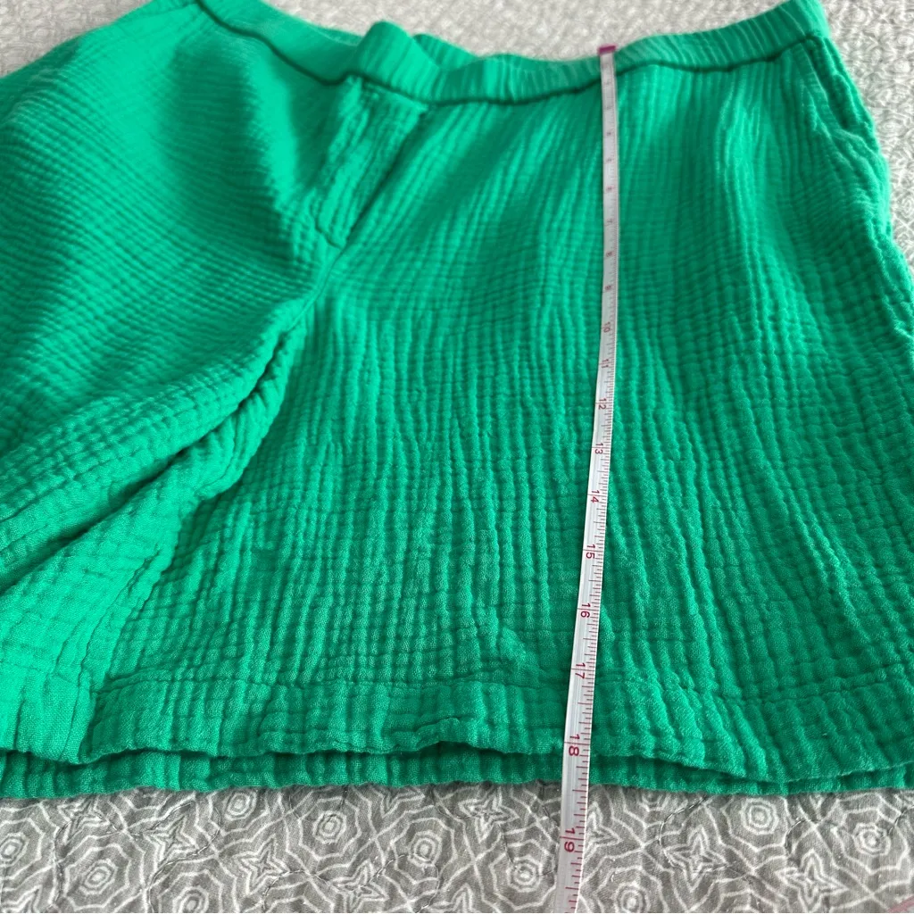 J. Jill Green Cotton Gauze Pull - Image 13