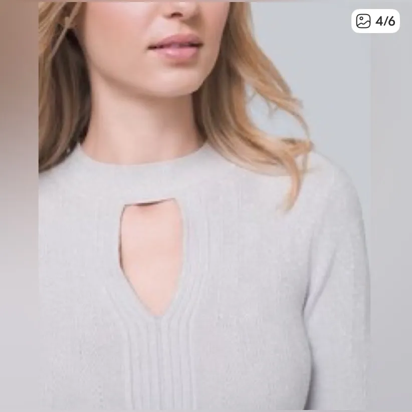 White House Black Market Metallic sweater - Image 2