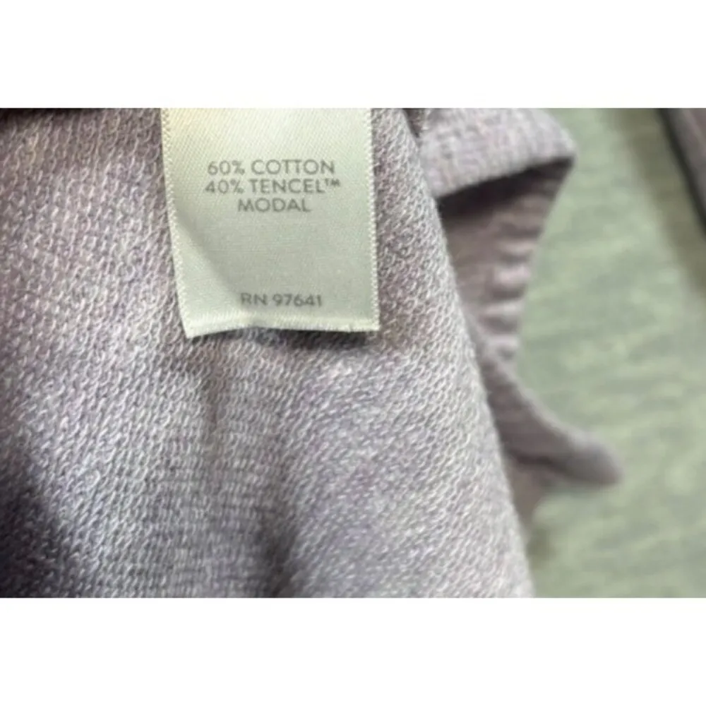 J.Jill Fit Lavender Long Sleeve Active Wear Tunic Top With‎ Side Slits XS - Image 4