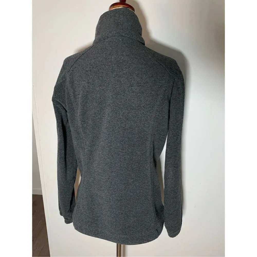 Columbia  zip up fleece gray size smal - Image 3