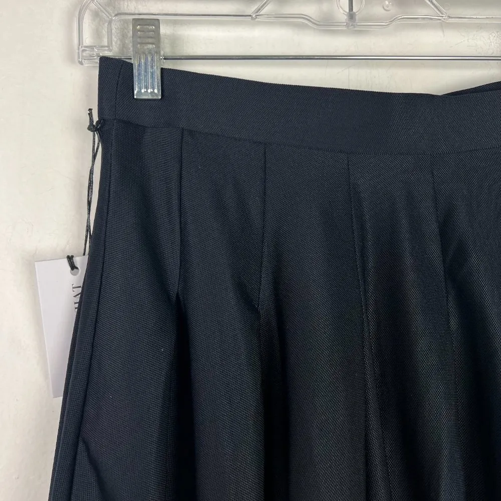 NWT WeWoreWhat Pleated Tennis Skort Mini Black Size Medium M NEW $98 - Image 11