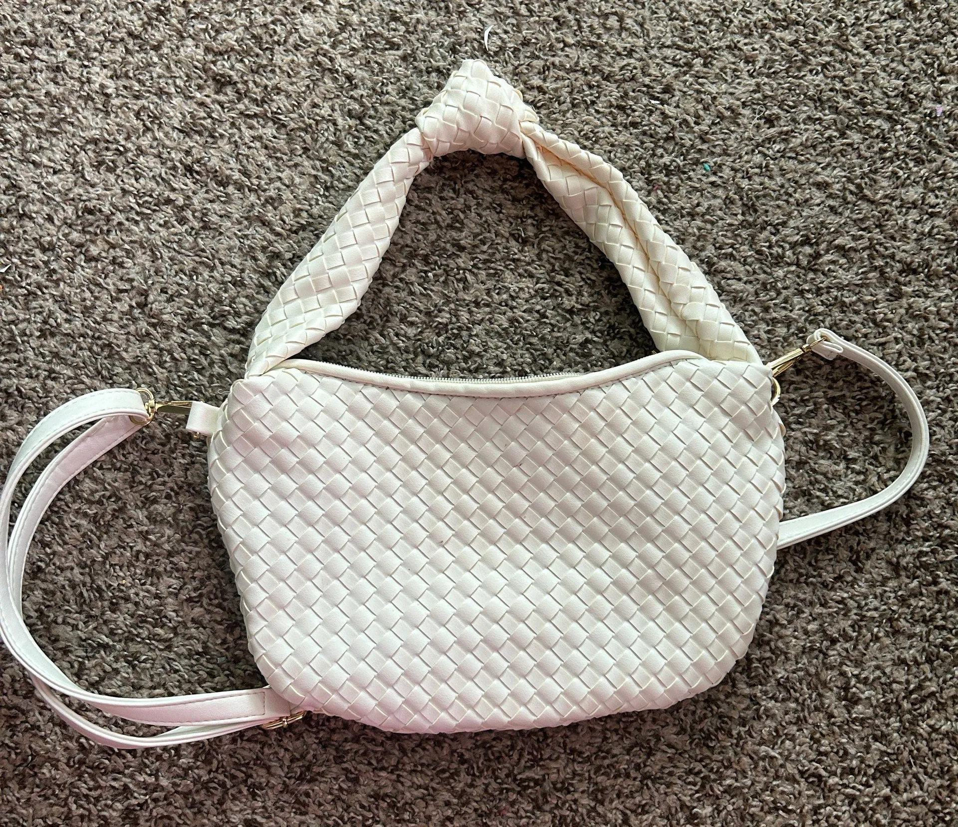 White Shoulder Bag - Image 3