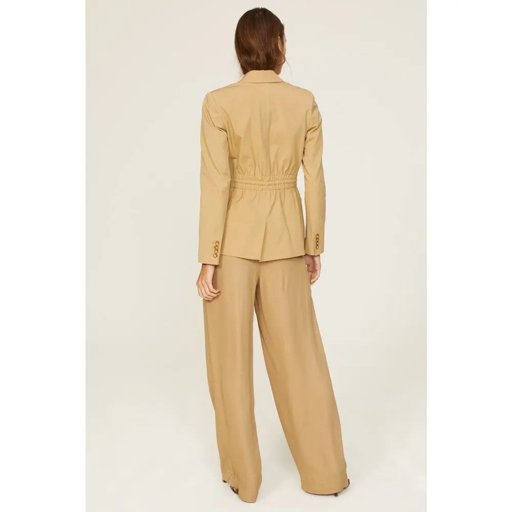 Derek Lam 10 Crosby Arwen Jacket Size 2 Khaki Excellent Condition - Image 2