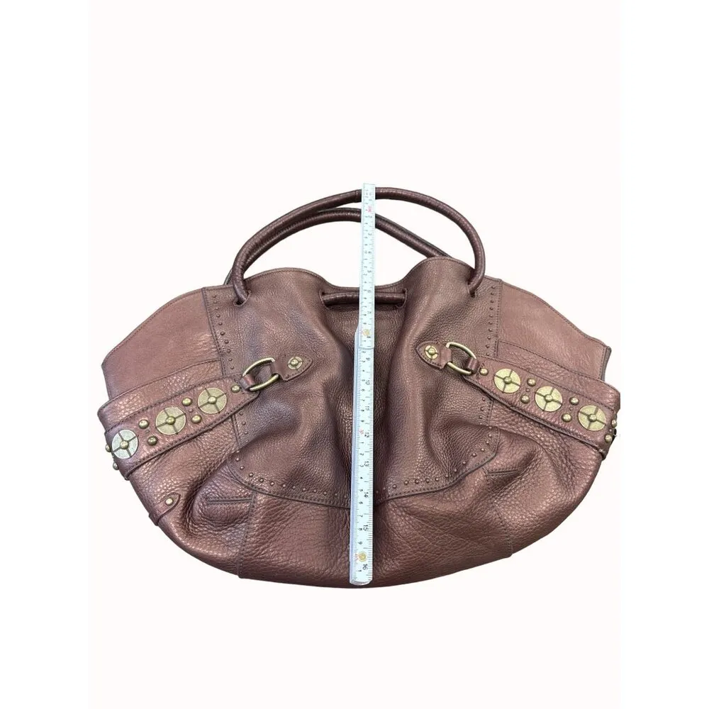 Cole Haan women’s leather brown purse clutch handbag SKU 6387 - Image 8