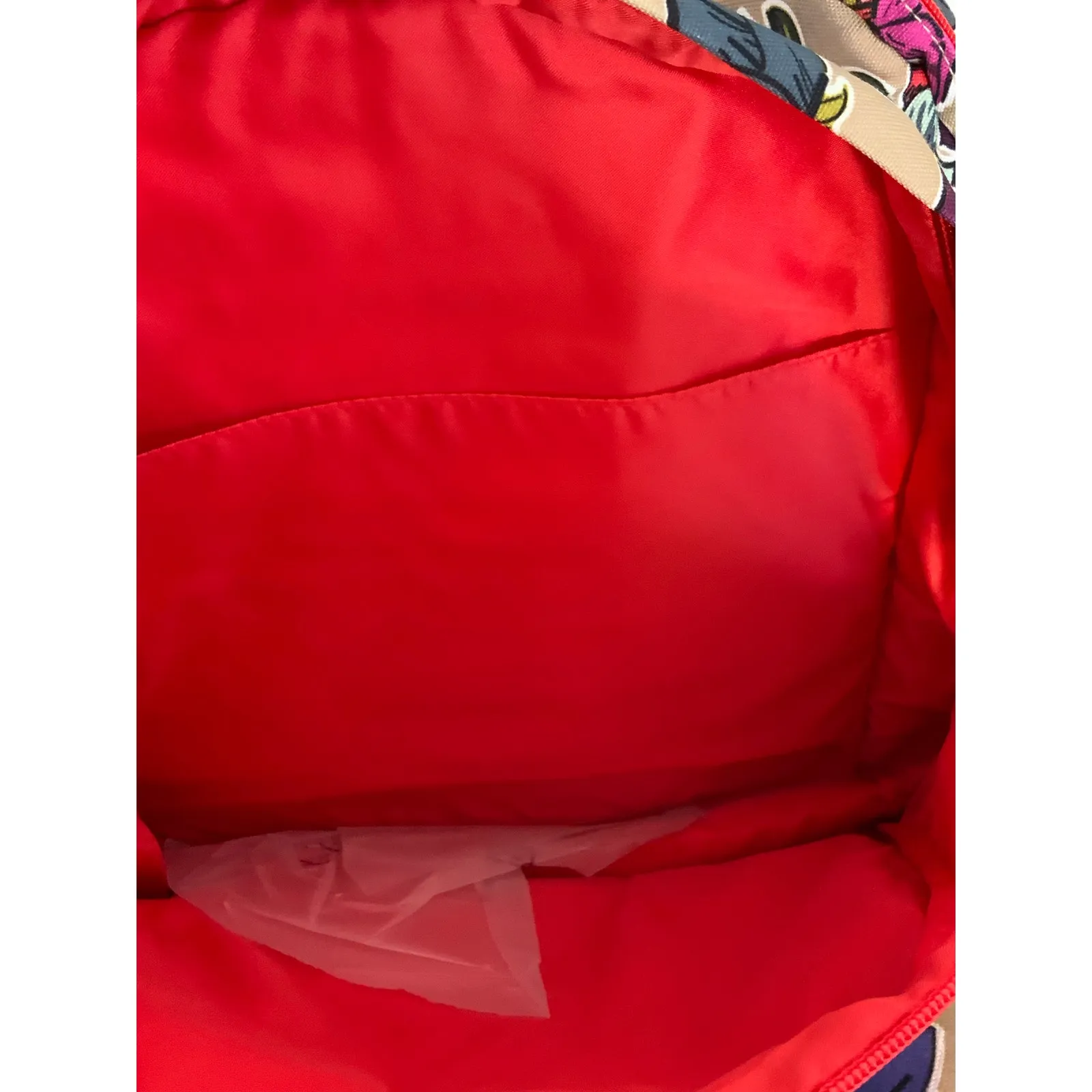 Vera Bradley  Lighten Up Small Backpack in the Falling Flowers Neutral pattern - Image 4