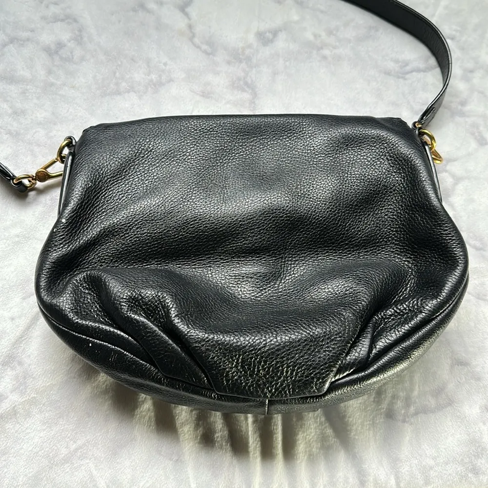 Marc by Marc Jacobs Natasha Black Leather Crossbody Bag - Image 3