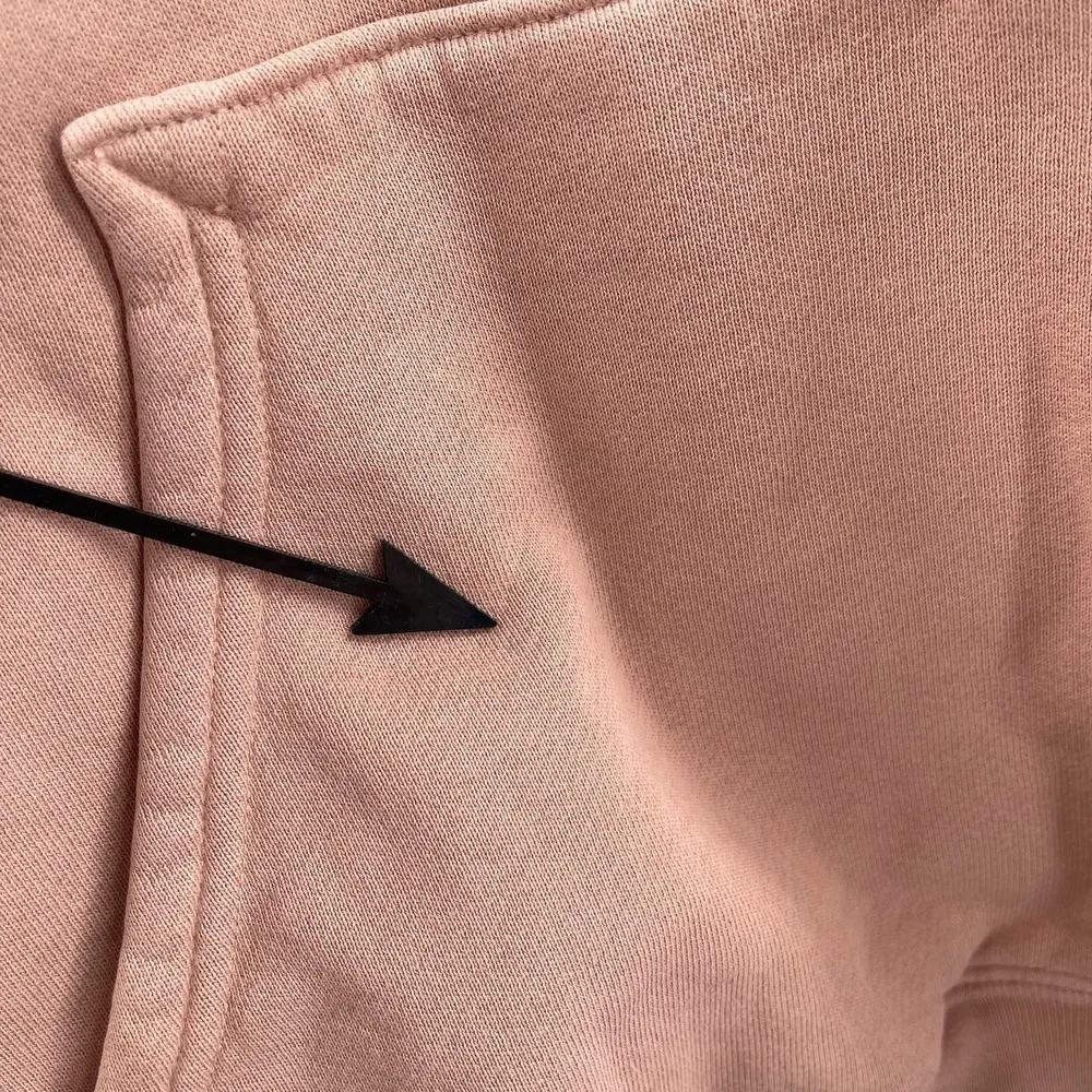 SET ACTIVE Hoodie Sweatshirt Size Large Dusty Rose Pink Loungewear Athleisure - Image 12