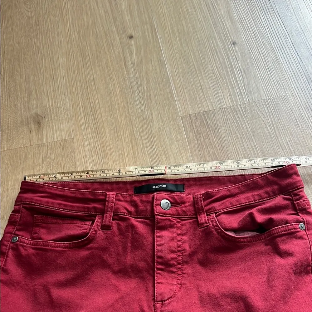 Joe's Jeans Skinny Visionaire Merlot Midrise Stretch Denim Women US W31 - Image 5