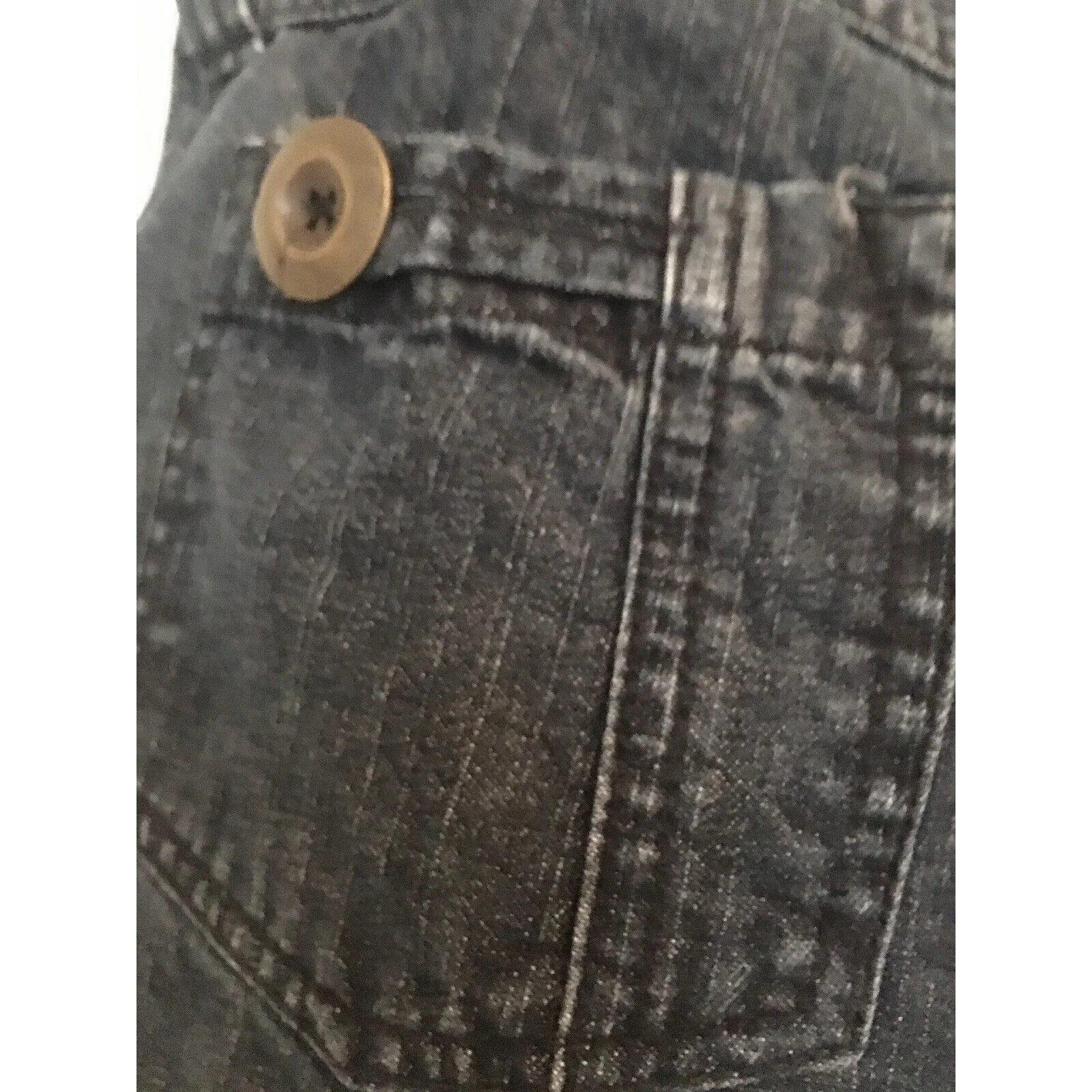 Faded Glory Women's Blue Jean Shorts Pockets Size 4 - Image 8