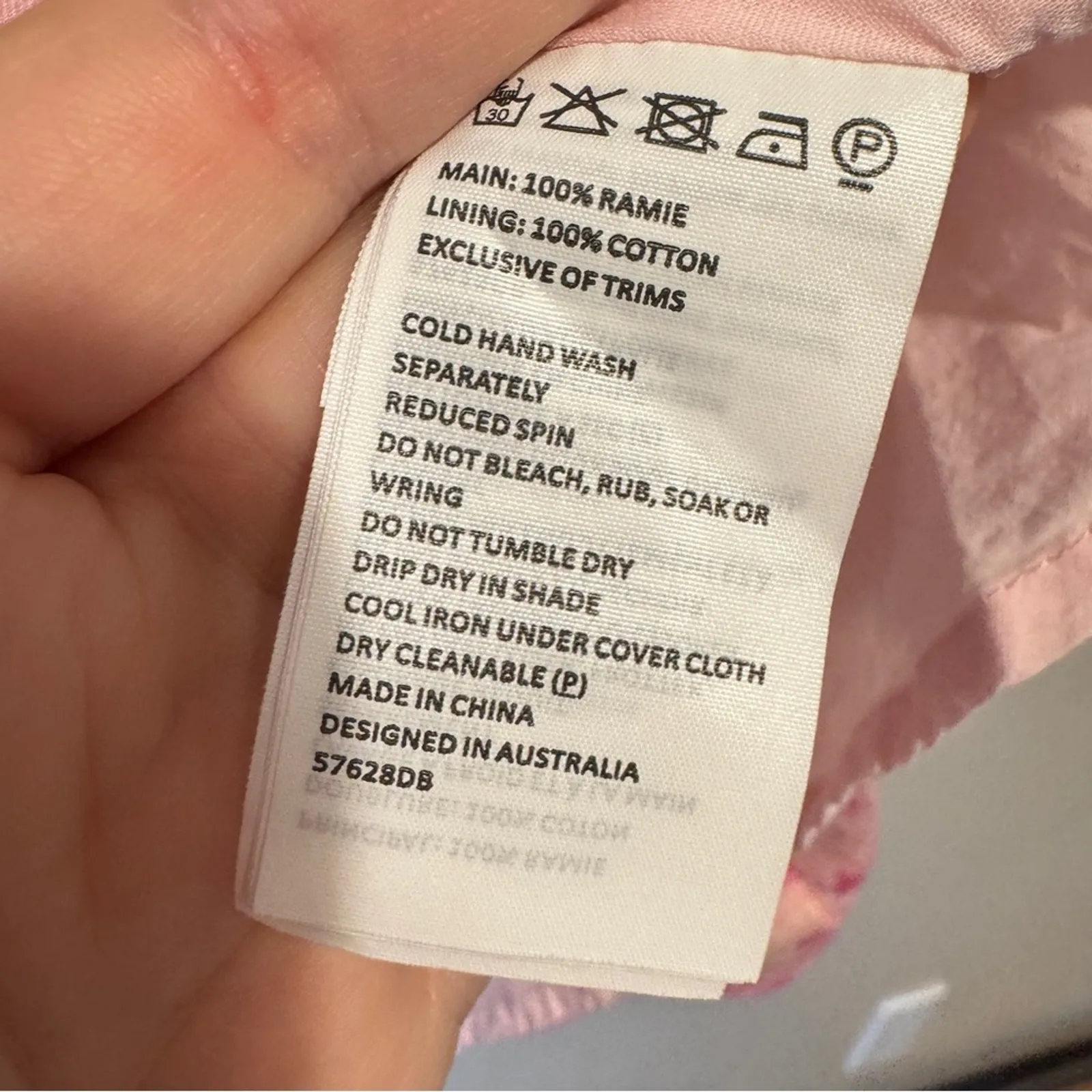 Bardot Revolve Pink Floral Kiah Corset Mini Dress Womens M Coquette Romantic - Image 6