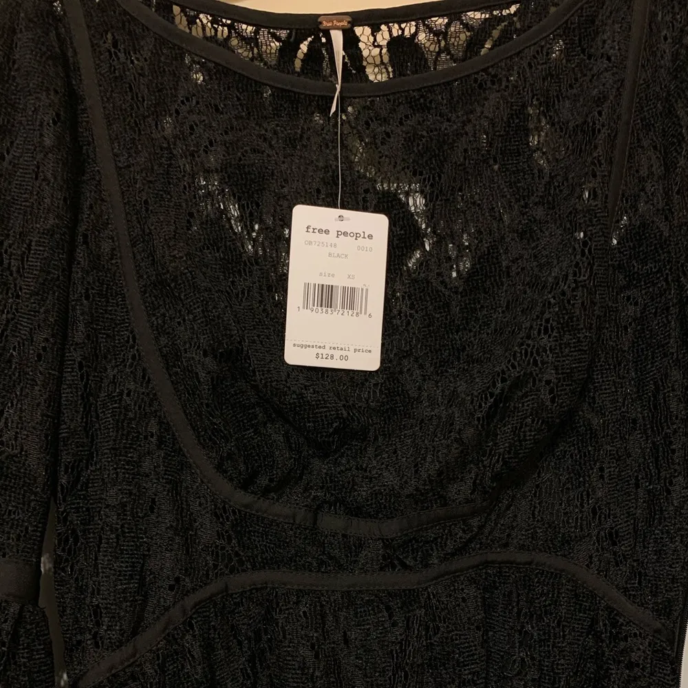 Black lace free people dress BRAND NEW - Image 2