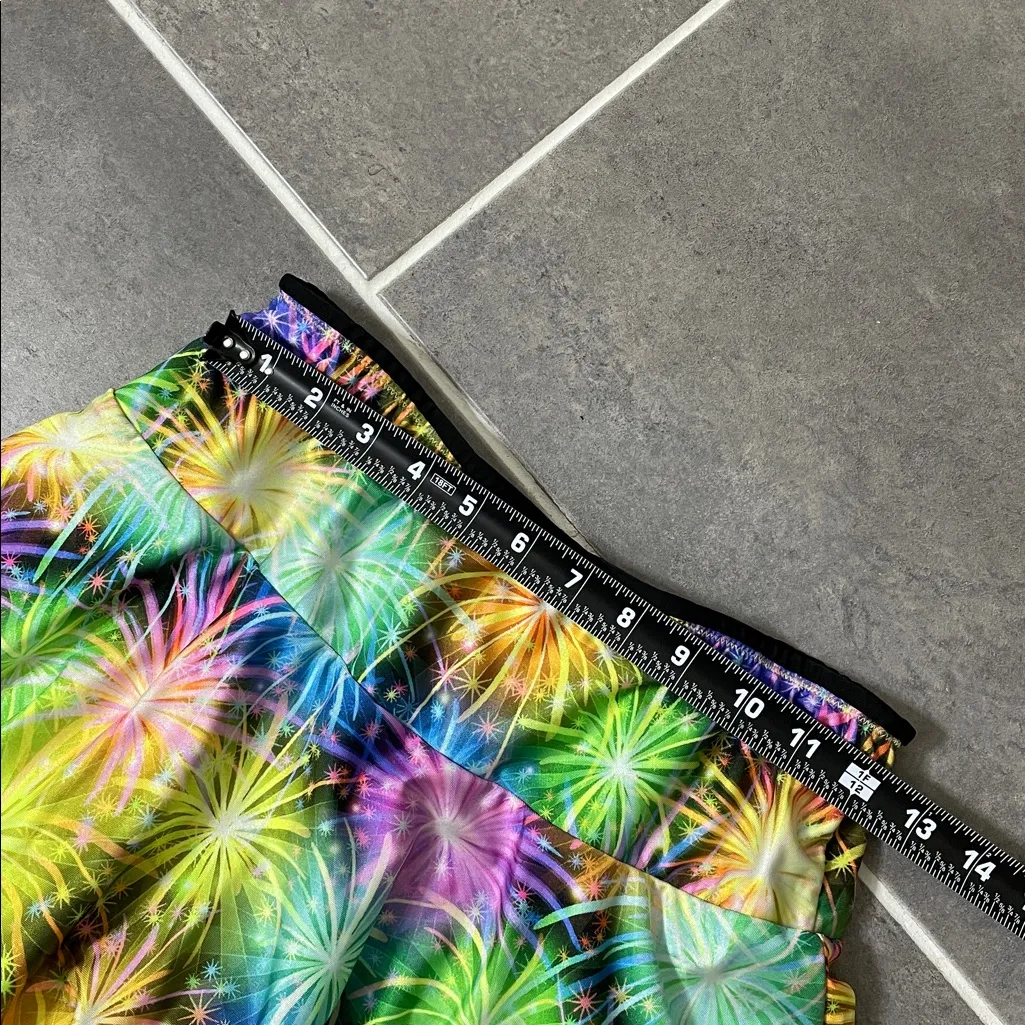 Sparkle Skirt Swing Skirt/Skort size Medium Yellow - Image 3