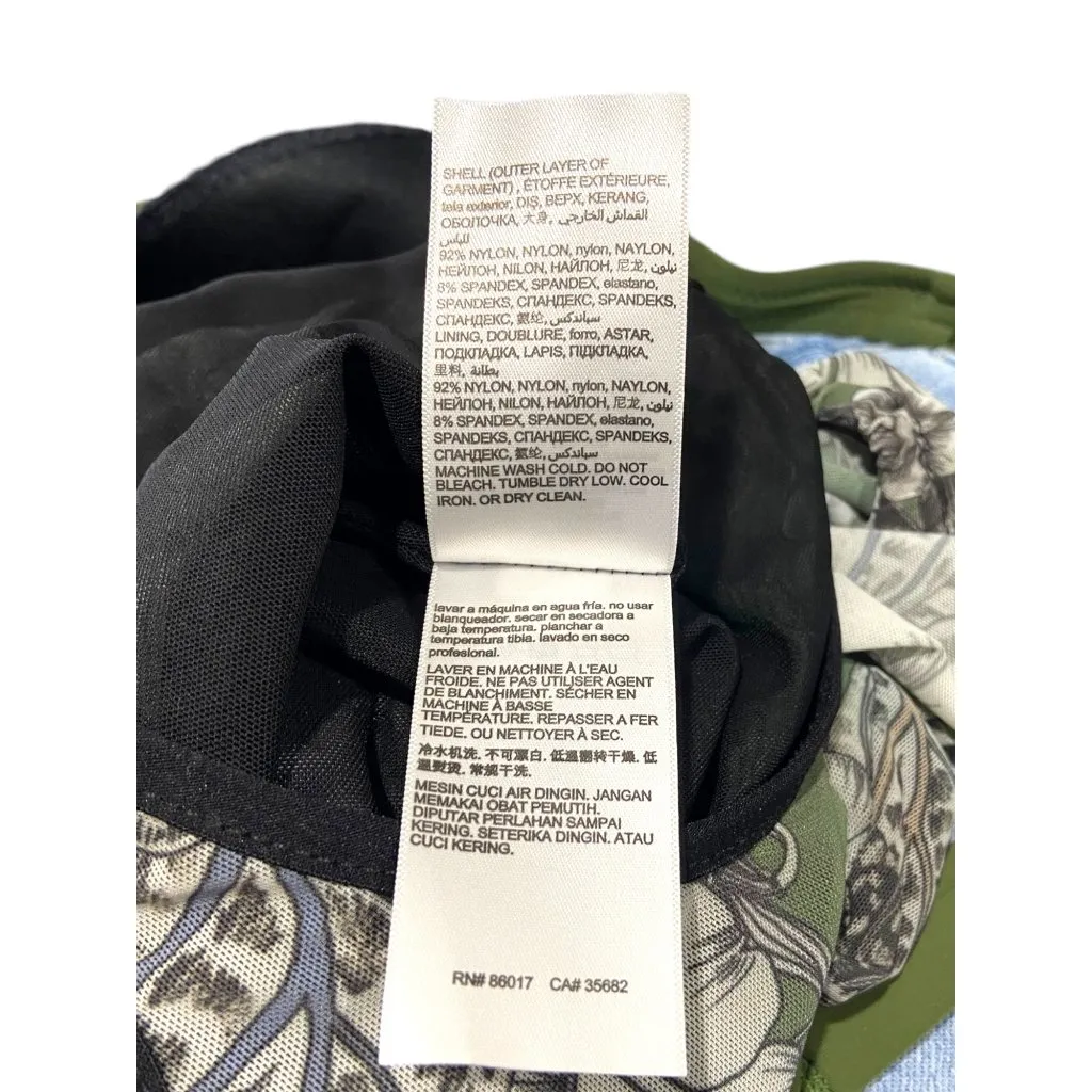 Bebe Off Shoulder Bodysuit Green Size S - Image 5